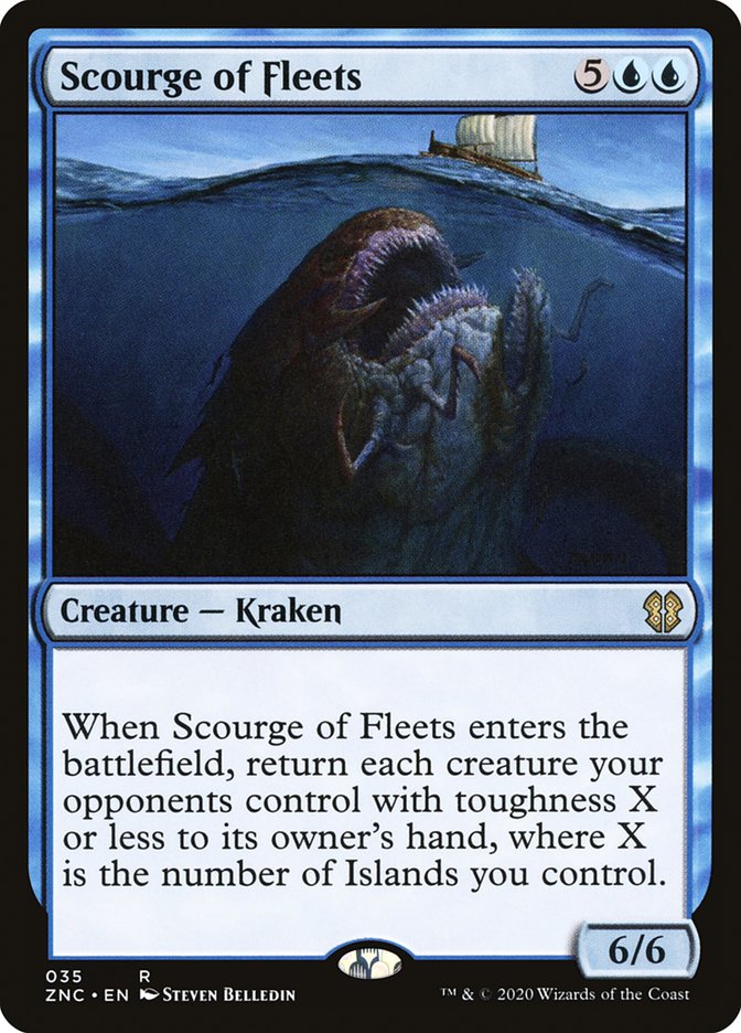 Scourge of Fleets [Zendikar Rising Commander] MTG Single Magic: The Gathering    | Red Claw Gaming