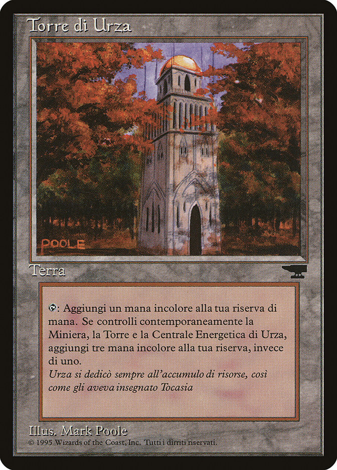 Urza's Tower (Shore) (Italian) - "Torre di Urza" [Rinascimento] MTG Single Magic: The Gathering    | Red Claw Gaming