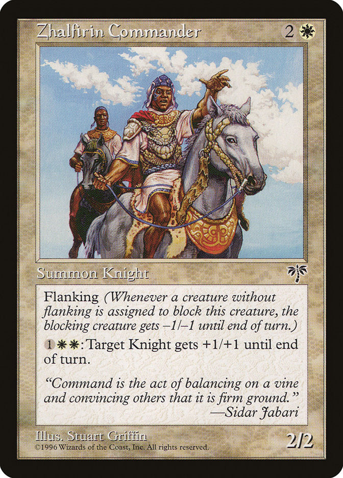 Zhalfirin Commander [Mirage] MTG Single Magic: The Gathering    | Red Claw Gaming