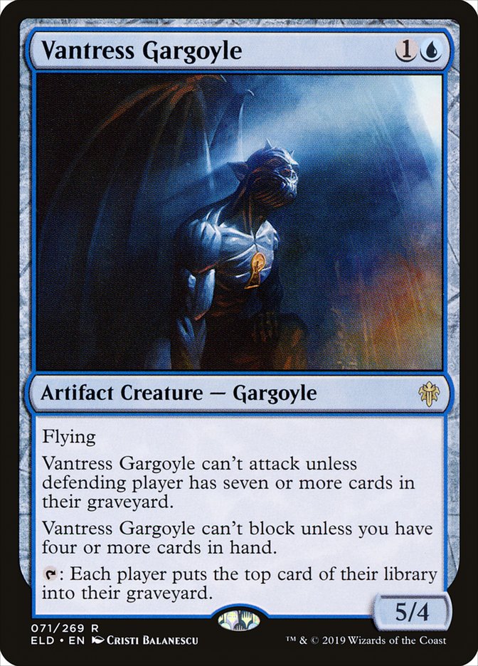 Vantress Gargoyle [Throne of Eldraine] MTG Single Magic: The Gathering    | Red Claw Gaming