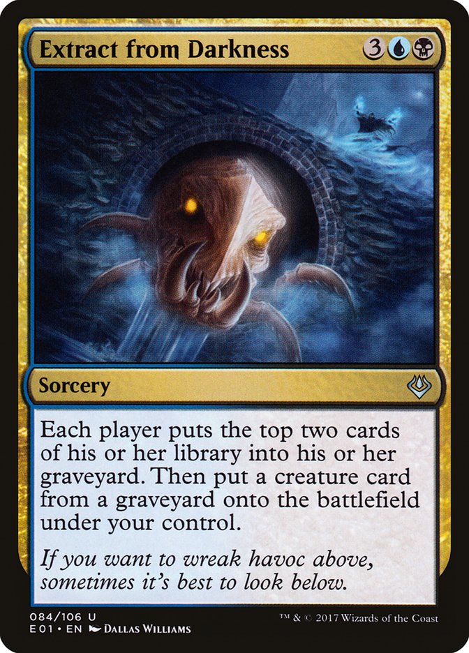 Extract from Darkness [Archenemy: Nicol Bolas] MTG Single Magic: The Gathering    | Red Claw Gaming