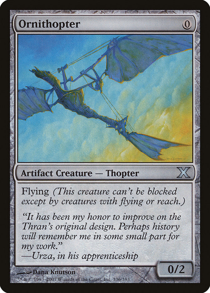 Ornithopter [Tenth Edition] MTG Single Magic: The Gathering    | Red Claw Gaming