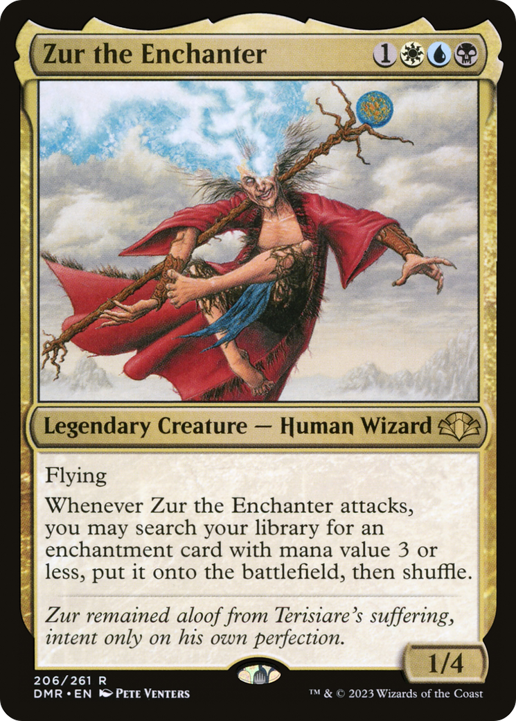 Zur the Enchanter [Dominaria Remastered] MTG Single Magic: The Gathering    | Red Claw Gaming