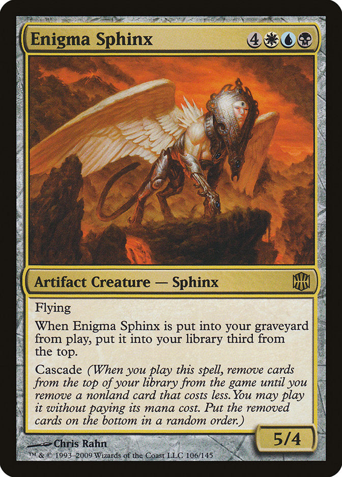 Enigma Sphinx [Alara Reborn] MTG Single Magic: The Gathering    | Red Claw Gaming