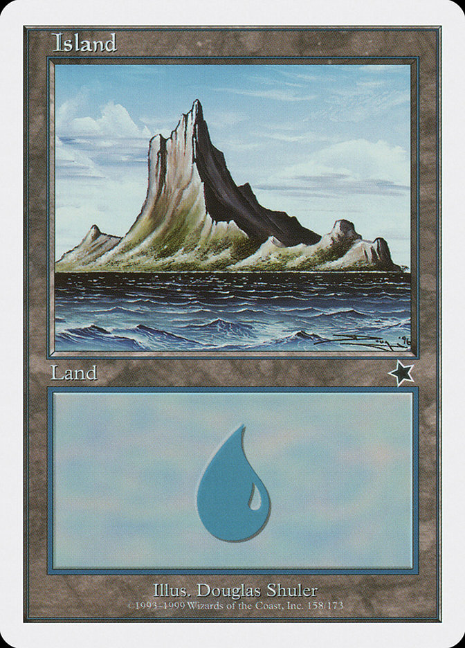 Island (158) [Starter 1999] MTG Single Magic: The Gathering    | Red Claw Gaming