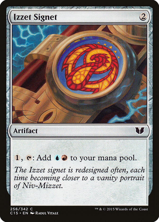 Izzet Signet [Commander 2015] MTG Single Magic: The Gathering    | Red Claw Gaming