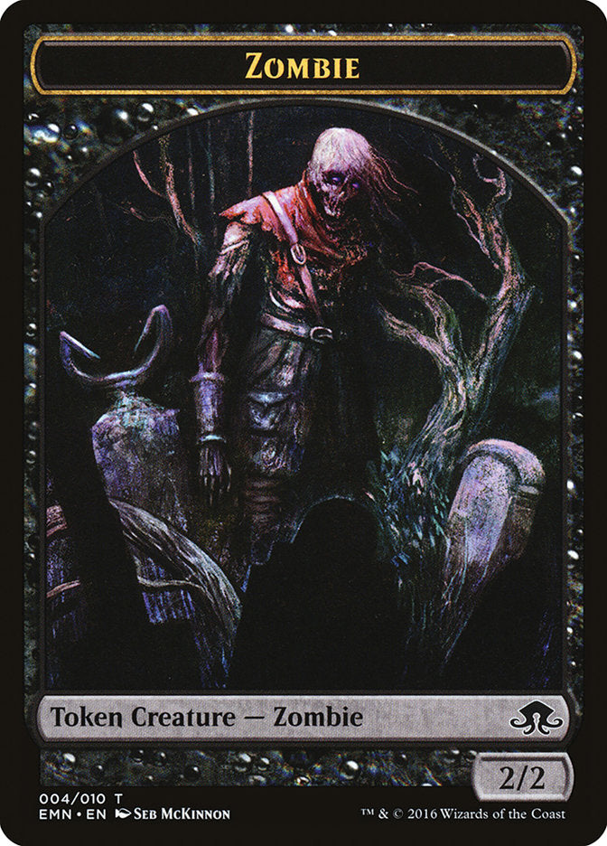 Zombie Token (004/010) [Eldritch Moon Tokens] MTG Single Magic: The Gathering    | Red Claw Gaming