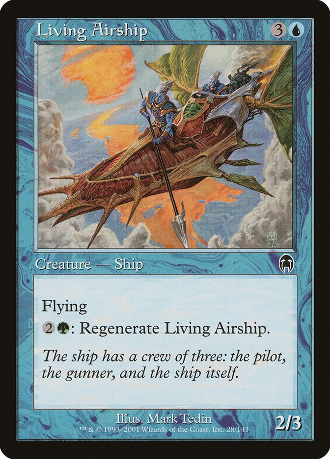 Living Airship [Apocalypse] MTG Single Magic: The Gathering    | Red Claw Gaming