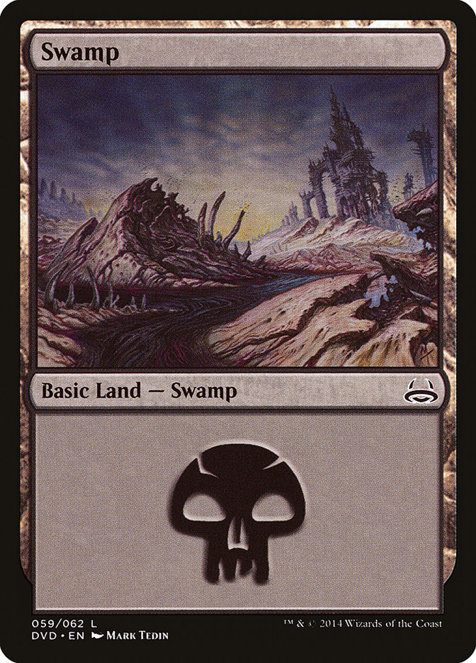 Swamp (59) (Divine vs. Demonic) [Duel Decks Anthology] MTG Single Magic: The Gathering    | Red Claw Gaming