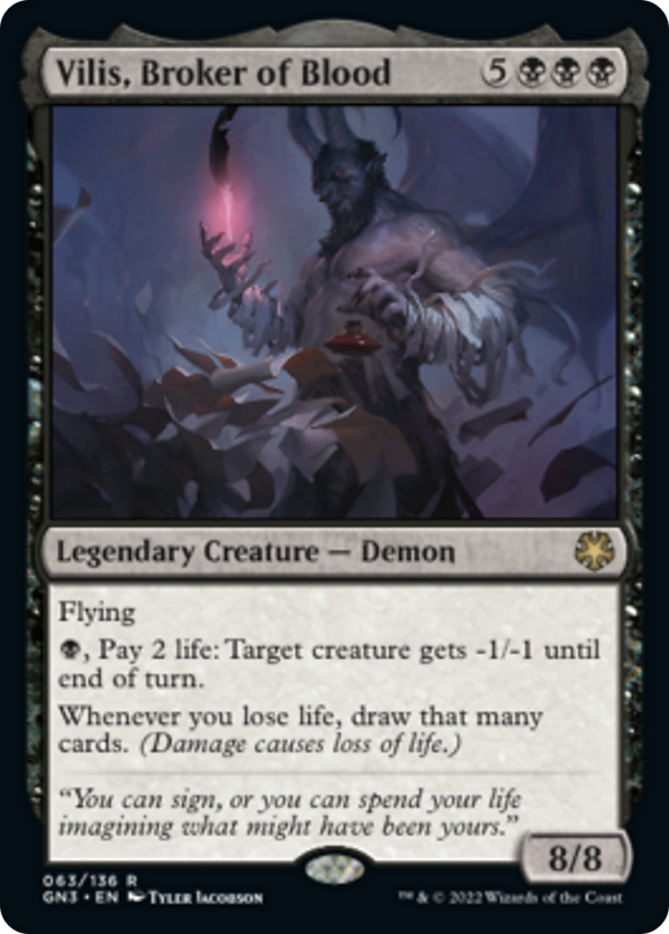 Vilis, Broker of Blood [Game Night: Free-for-All] MTG Single Magic: The Gathering    | Red Claw Gaming