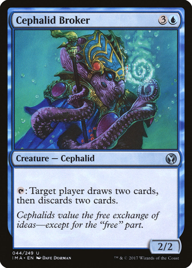 Cephalid Broker [Iconic Masters] MTG Single Magic: The Gathering    | Red Claw Gaming