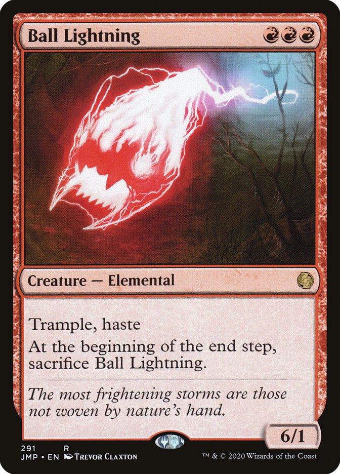 Ball Lightning [Jumpstart] MTG Single Magic: The Gathering    | Red Claw Gaming