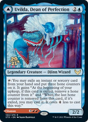 Uvilda, Dean of Perfection // Nassari, Dean of Expression [Strixhaven: School of Mages Prerelease Promos] MTG Single Magic: The Gathering    | Red Claw Gaming