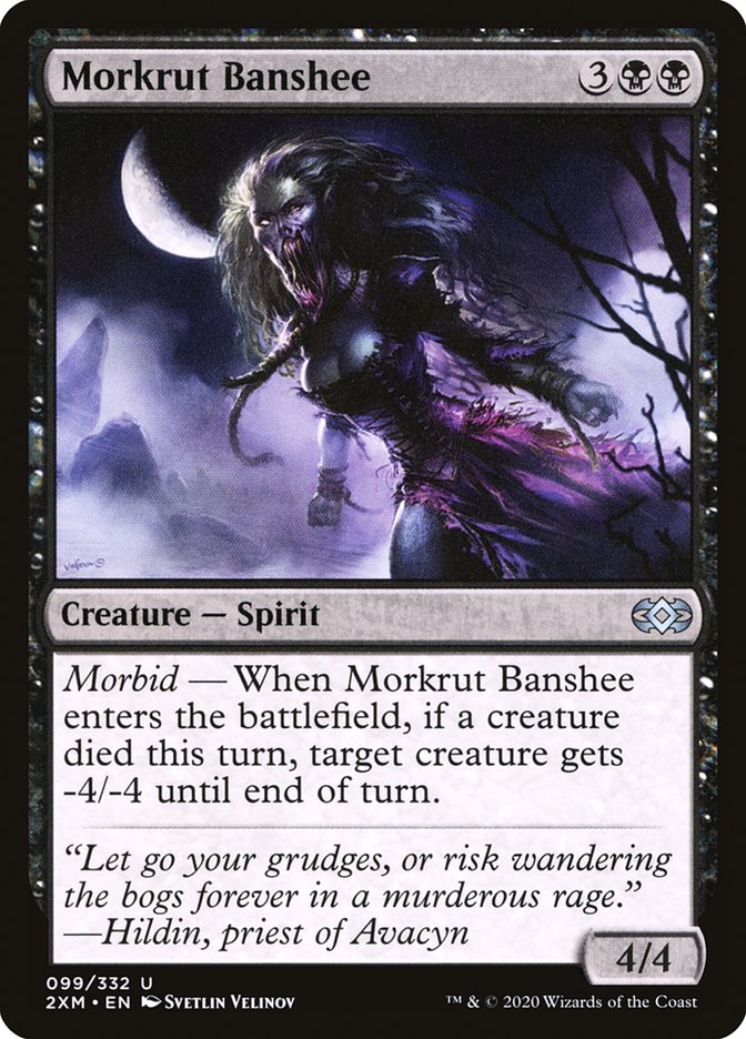 Morkrut Banshee [Double Masters] MTG Single Magic: The Gathering    | Red Claw Gaming