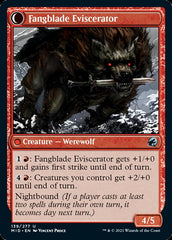 Fangblade Brigand // Fangblade Eviscerator [Innistrad: Midnight Hunt] MTG Single Magic: The Gathering    | Red Claw Gaming