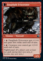 Fangblade Brigand // Fangblade Eviscerator [Innistrad: Midnight Hunt] MTG Single Magic: The Gathering    | Red Claw Gaming