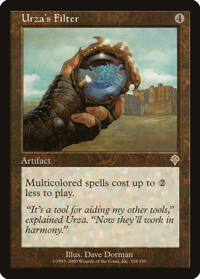 Urza's Filter [Invasion] MTG Single Magic: The Gathering    | Red Claw Gaming