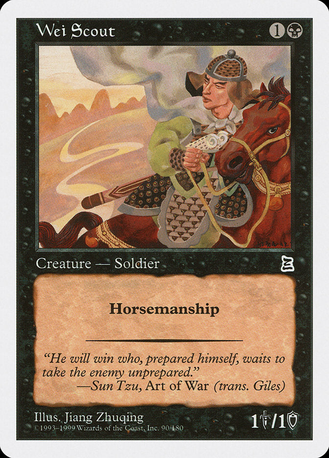 Wei Scout [Portal Three Kingdoms] MTG Single Magic: The Gathering    | Red Claw Gaming
