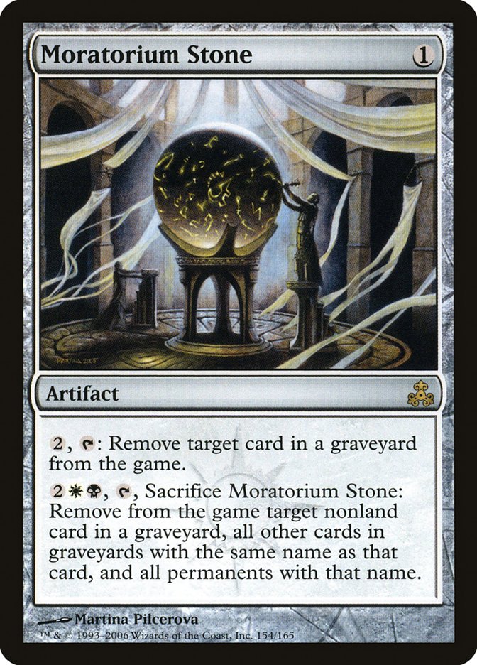 Moratorium Stone [Guildpact] MTG Single Magic: The Gathering    | Red Claw Gaming