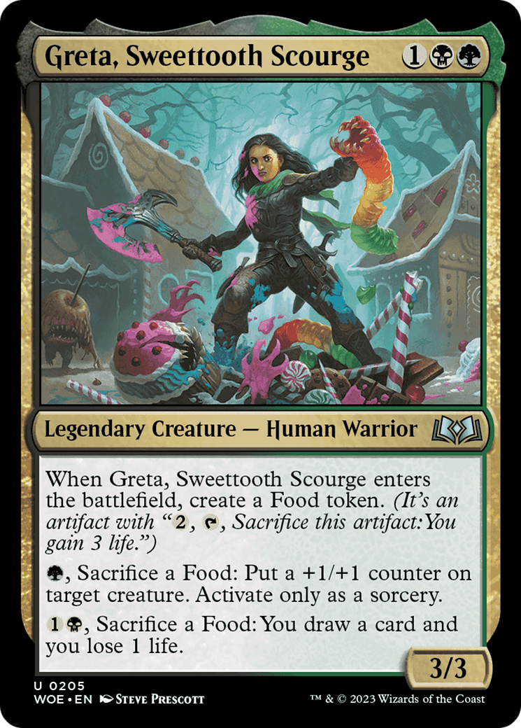 Greta, Sweettooth Scourge [Wilds of Eldraine] MTG Single Magic: The Gathering    | Red Claw Gaming