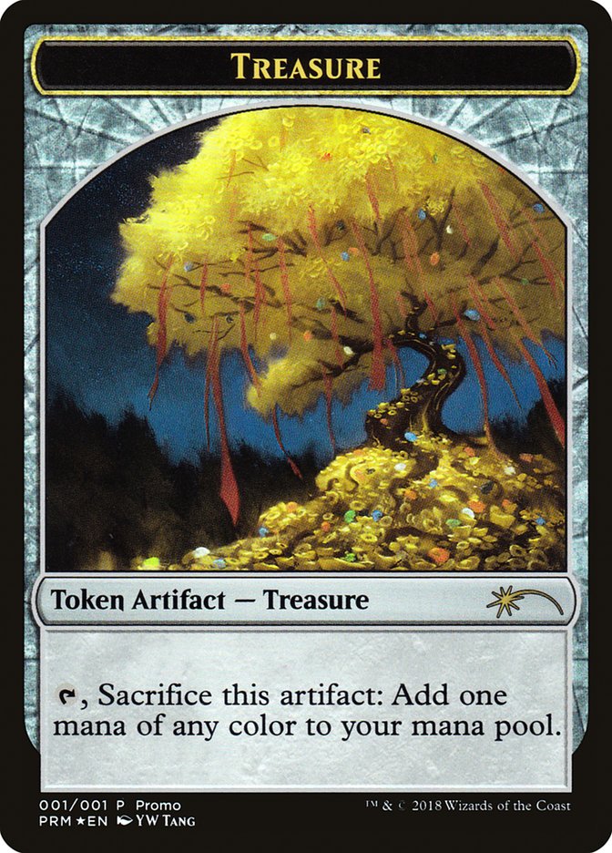 Treasure Token [Lunar New Year 2018] MTG Single Magic: The Gathering    | Red Claw Gaming