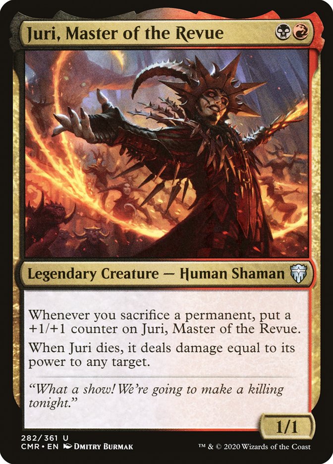 Juri, Master of the Revue [Commander Legends] MTG Single Magic: The Gathering    | Red Claw Gaming