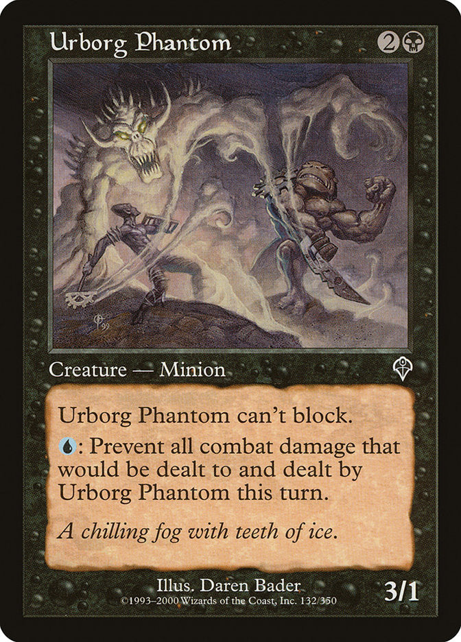 Urborg Phantom [Invasion] MTG Single Magic: The Gathering    | Red Claw Gaming