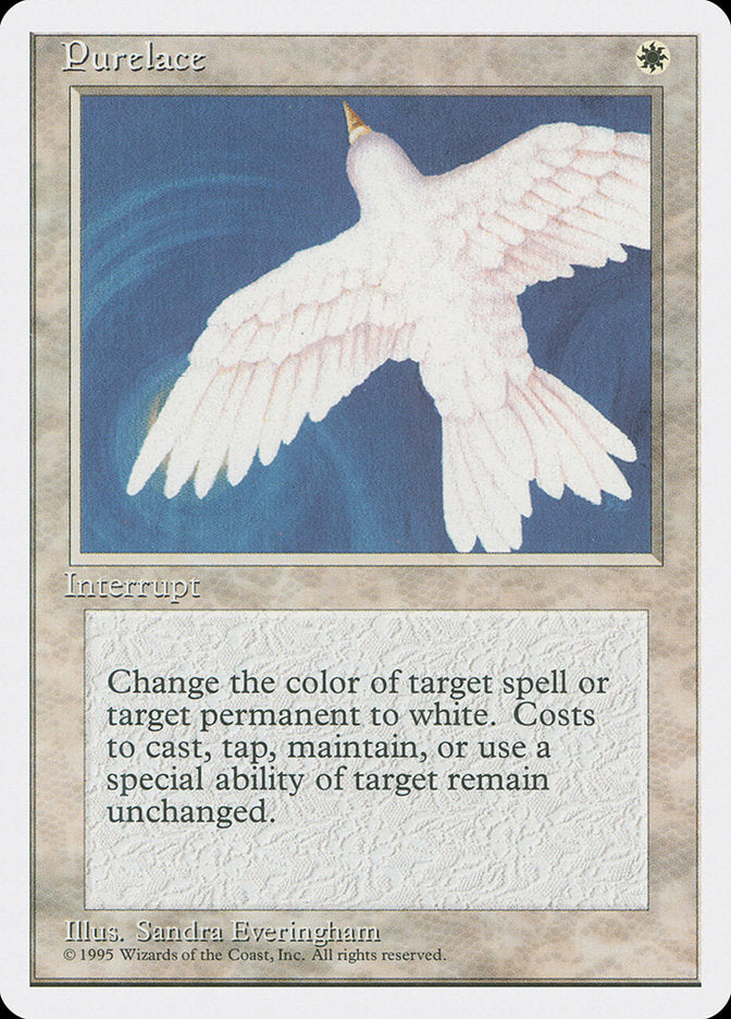 Purelace [Fourth Edition] MTG Single Magic: The Gathering    | Red Claw Gaming