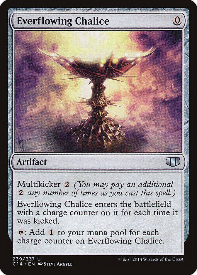 Everflowing Chalice [Commander 2014] MTG Single Magic: The Gathering    | Red Claw Gaming