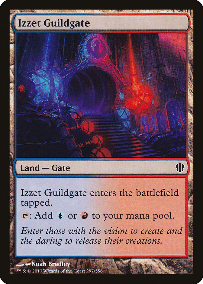 Izzet Guildgate [Commander 2013] MTG Single Magic: The Gathering    | Red Claw Gaming