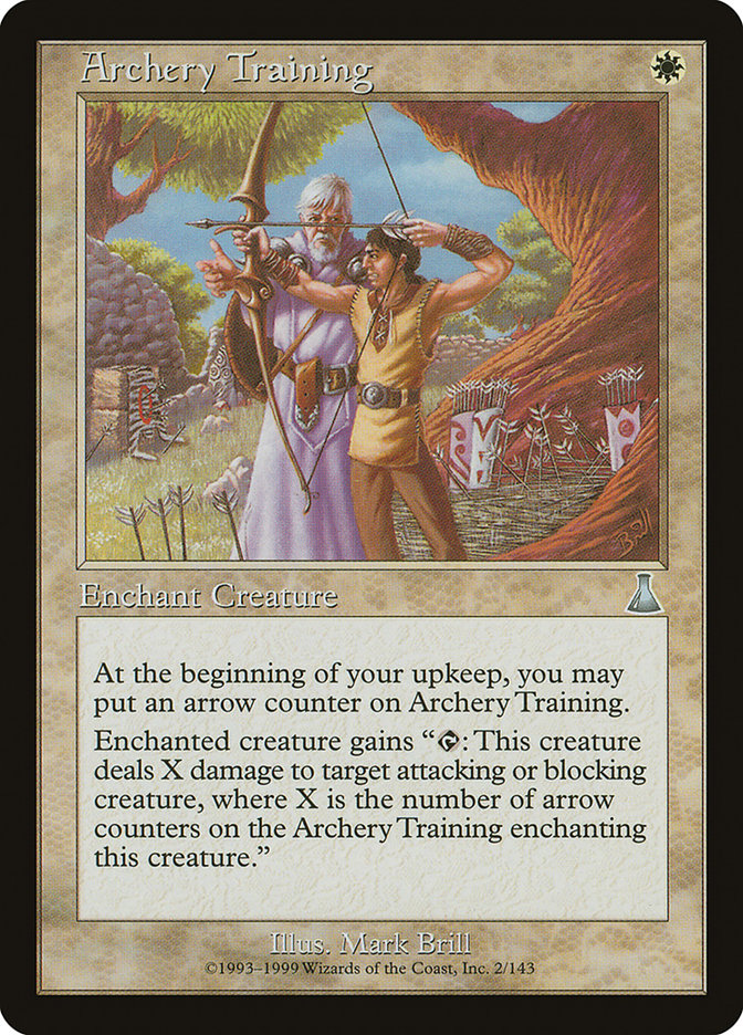 Archery Training [Urza's Destiny] MTG Single Magic: The Gathering    | Red Claw Gaming