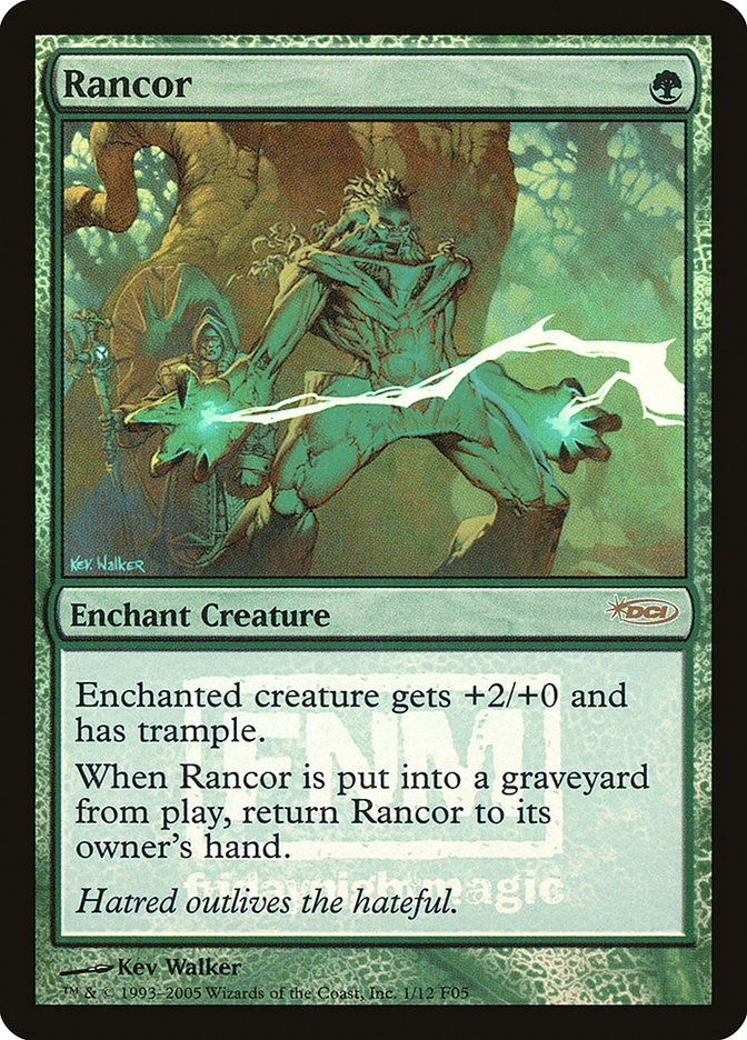 Rancor [Friday Night Magic 2005] MTG Single Magic: The Gathering    | Red Claw Gaming