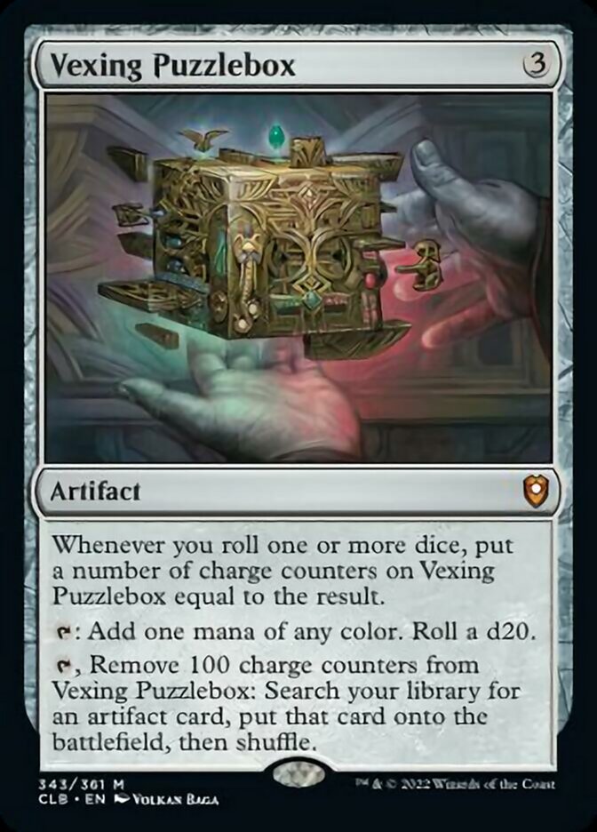 Vexing Puzzlebox [Commander Legends: Battle for Baldur's Gate] MTG Single Magic: The Gathering    | Red Claw Gaming
