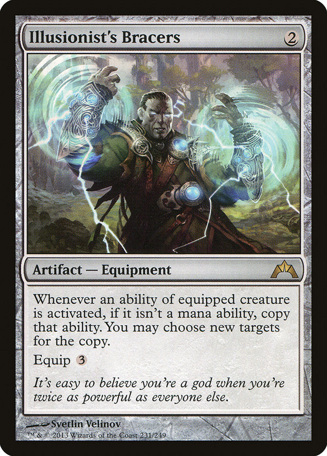 Illusionist's Bracers [Gatecrash] MTG Single Magic: The Gathering    | Red Claw Gaming