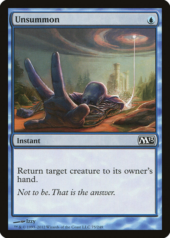 Unsummon [Magic 2013] MTG Single Magic: The Gathering    | Red Claw Gaming