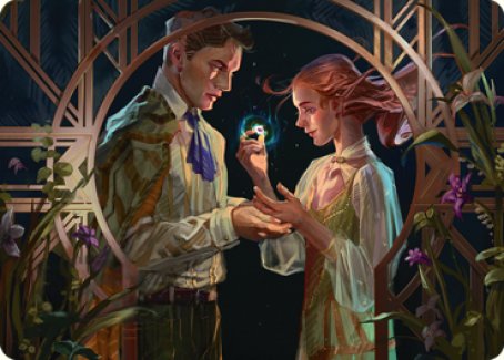 Prosperous Partnership Art Card [Streets of New Capenna Art Series] MTG Single Magic: The Gathering    | Red Claw Gaming