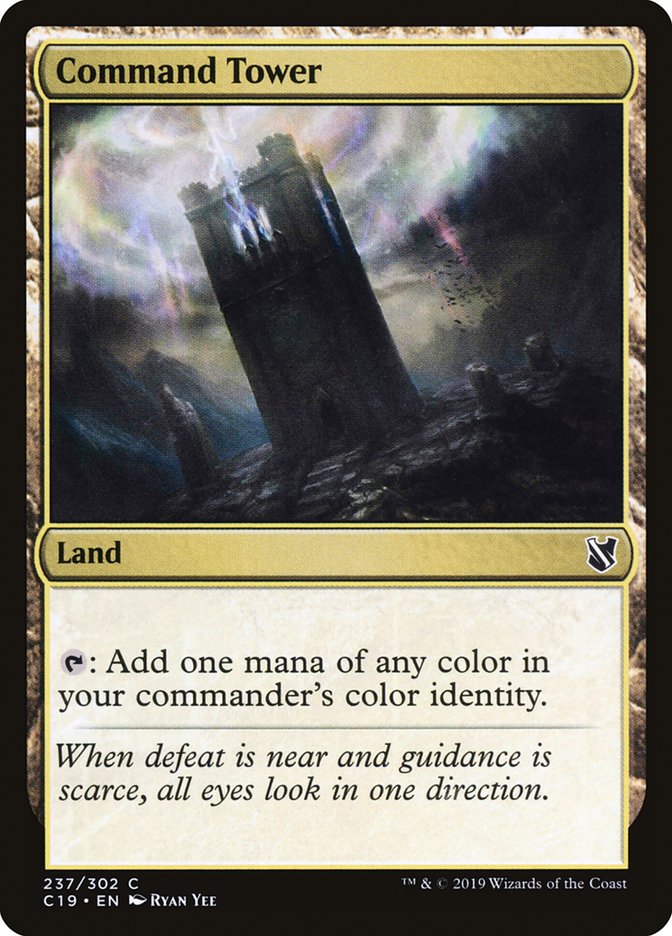 Command Tower [Commander 2019] MTG Single Magic: The Gathering    | Red Claw Gaming