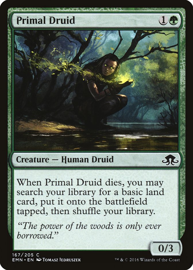 Primal Druid [Eldritch Moon] MTG Single Magic: The Gathering    | Red Claw Gaming