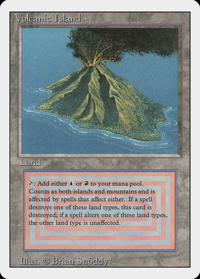 Volcanic Island [Revised Edition] MTG Single Magic: The Gathering    | Red Claw Gaming