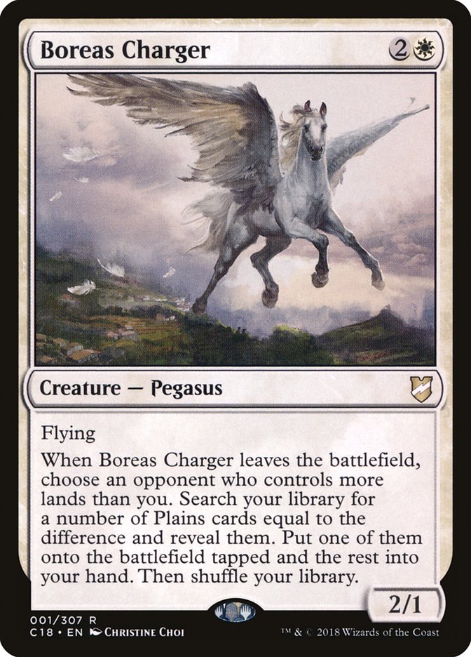 Boreas Charger [Commander 2018] MTG Single Magic: The Gathering    | Red Claw Gaming