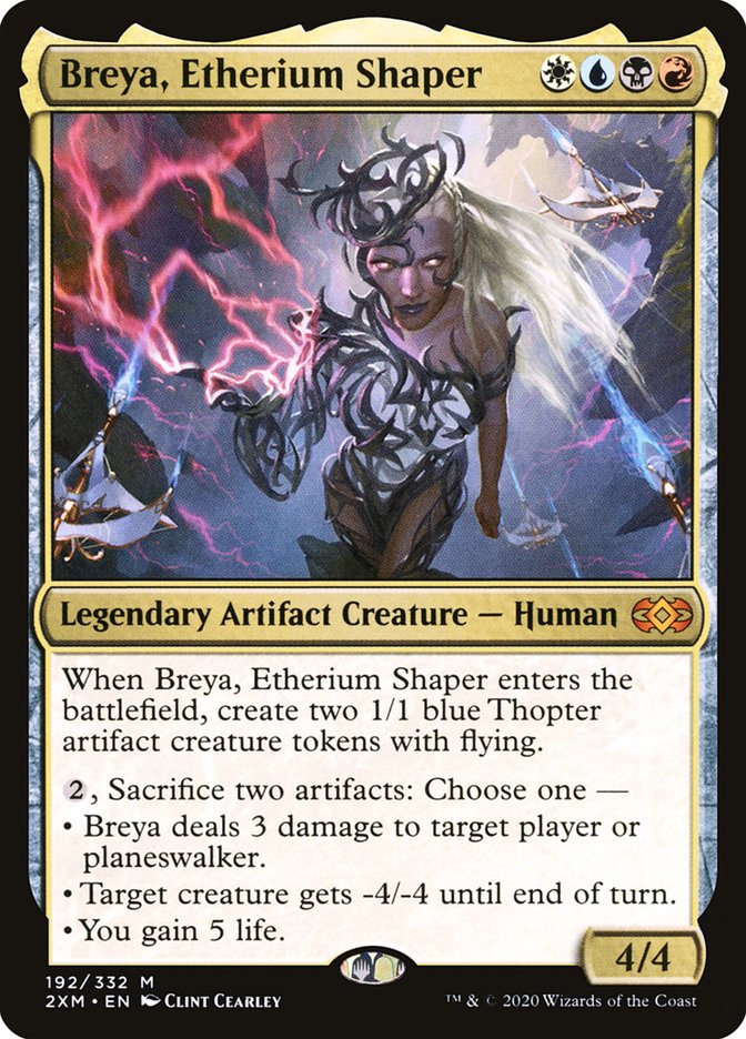 Breya, Etherium Shaper [Double Masters] MTG Single Magic: The Gathering    | Red Claw Gaming