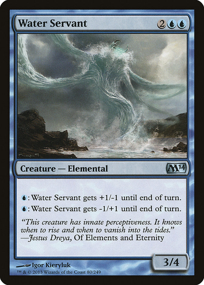 Water Servant [Magic 2014] MTG Single Magic: The Gathering    | Red Claw Gaming