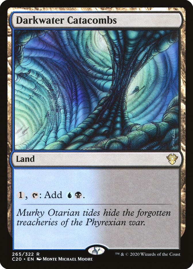 Darkwater Catacombs [Commander 2020] MTG Single Magic: The Gathering    | Red Claw Gaming