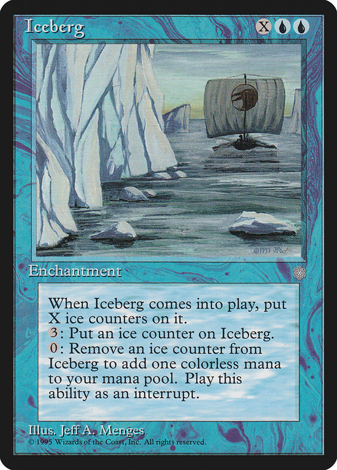 Iceberg [Ice Age] MTG Single Magic: The Gathering    | Red Claw Gaming