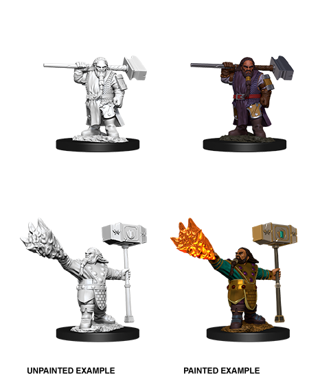 D&D Nolzur's Marvelous Miniatures: Dwarf Cleric Minatures Wizkids Games    | Red Claw Gaming