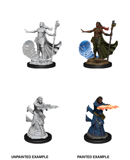 D&D Nolzur's Marvelous Miniatures: Human Wizard Minatures Wizkids Games    | Red Claw Gaming