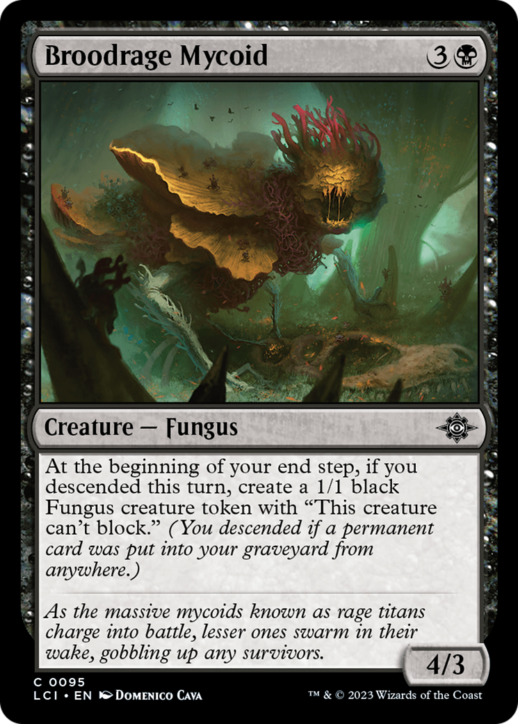 Broodrage Mycoid [The Lost Caverns of Ixalan] MTG Single Magic: The Gathering    | Red Claw Gaming