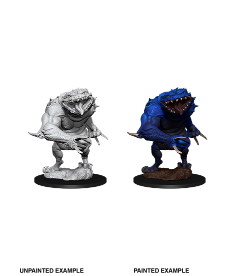 D&D Nolzur's Marvelous Miniatures: Blue Slaad Minatures Wizkids Games    | Red Claw Gaming