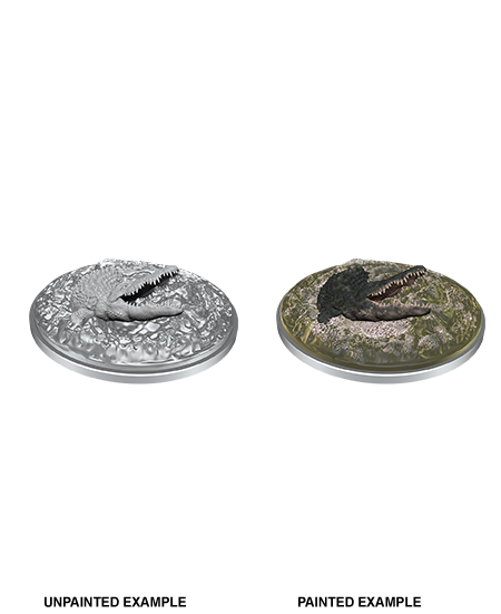 D&D Nolzur's Marvelous Miniatures: Crocodile Minatures Wizkids Games    | Red Claw Gaming