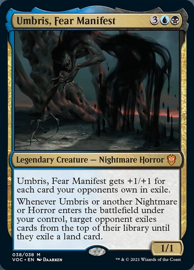 Umbris, Fear Manifest [Innistrad: Crimson Vow Commander] MTG Single Magic: The Gathering    | Red Claw Gaming
